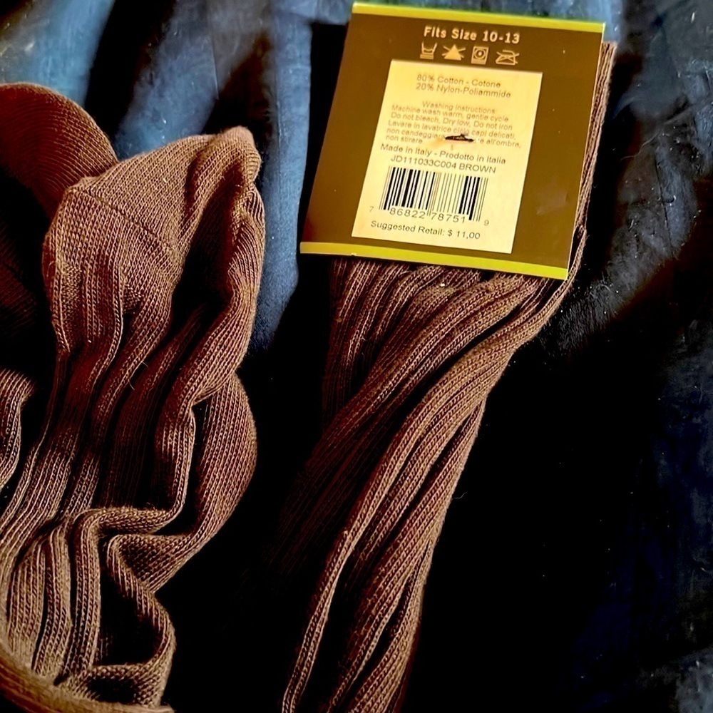 Joseph Abboud brand new  men’s socks, Italian!